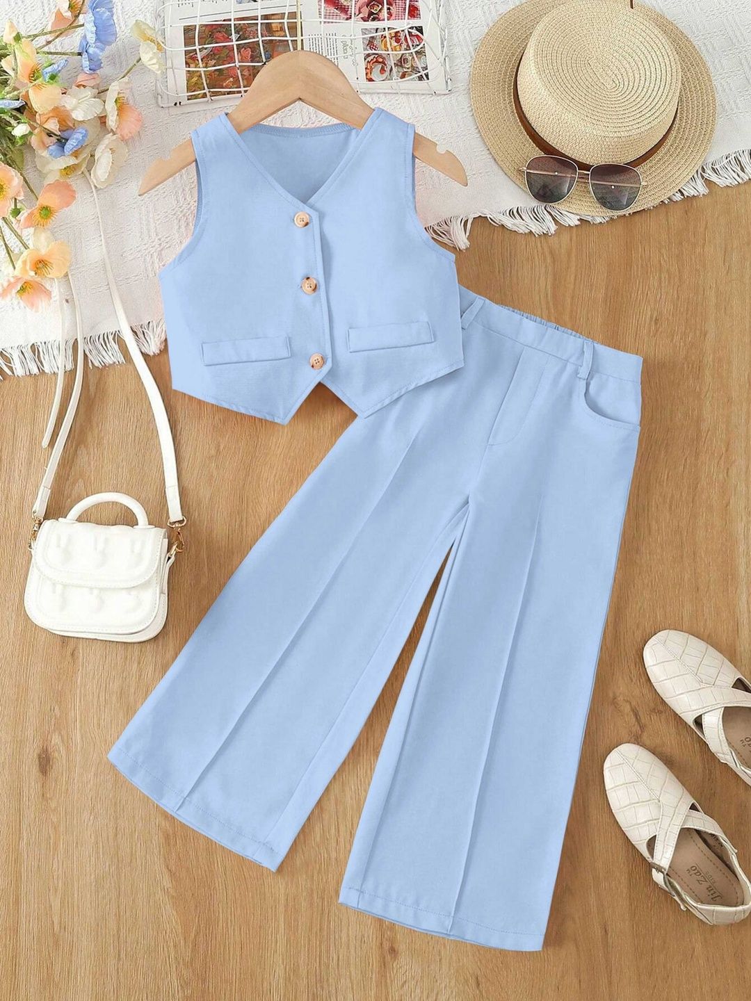 LAXNEEP Girls Top with Trousers