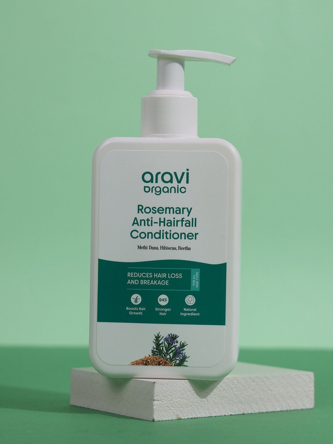 Buy Aravi Organic Rosemary Anti Hairfall Conditioner For Dry, Frizzy & Thicker Hair   200ml -  - Personal Care for Unisex