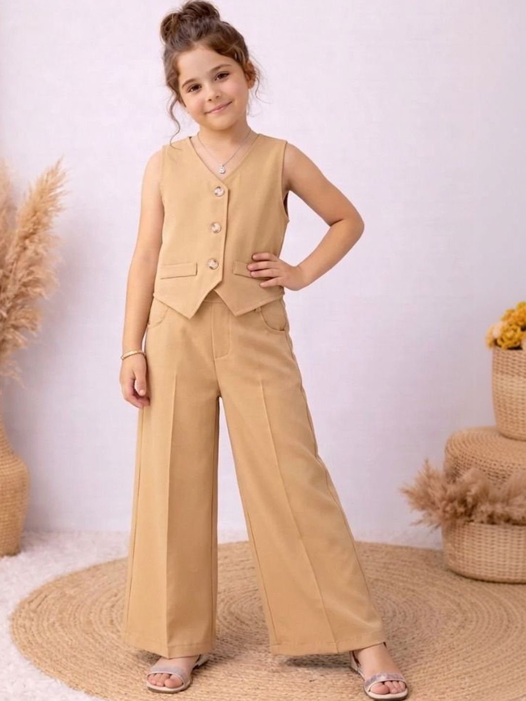 LAXNEEP Girls Top with Trousers