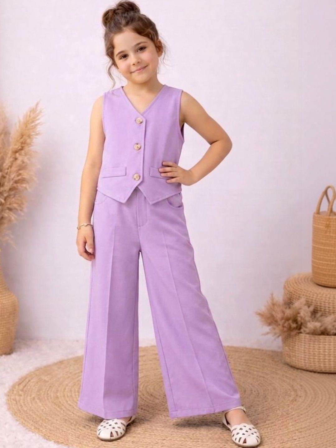 LAXNEEP Girls Top with Trousers