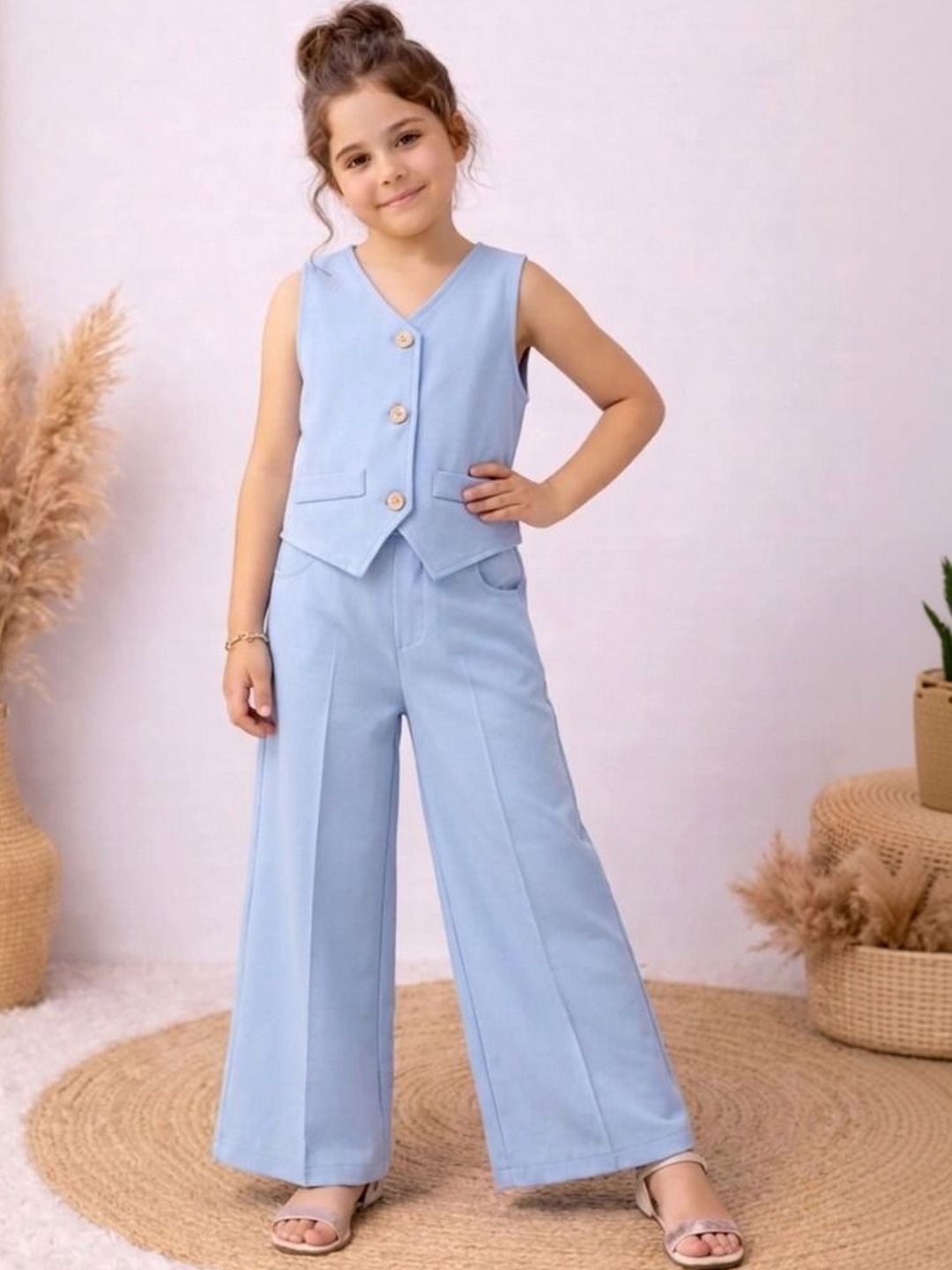 LAXNEEP Girls Top with Trousers