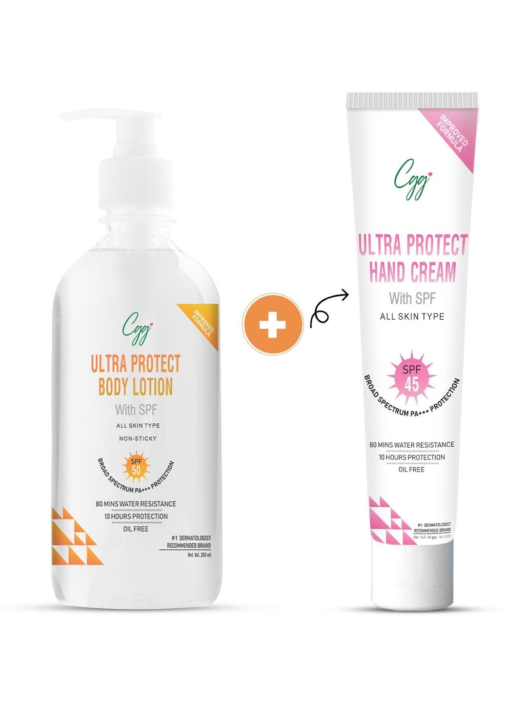 CGG Cosmetics Ultra Protect Body Lotion With SPF 50 PA+++ - 200ml