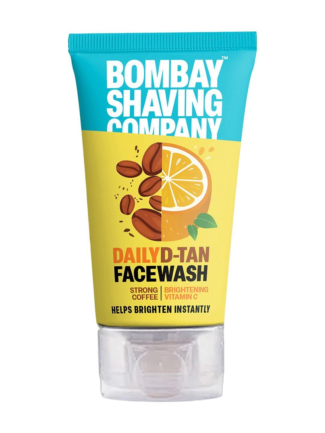 Bombay Shaving Company Coffee Face Wash for Deep-Cleanses, De-Tan & Blackhead Removal 100g