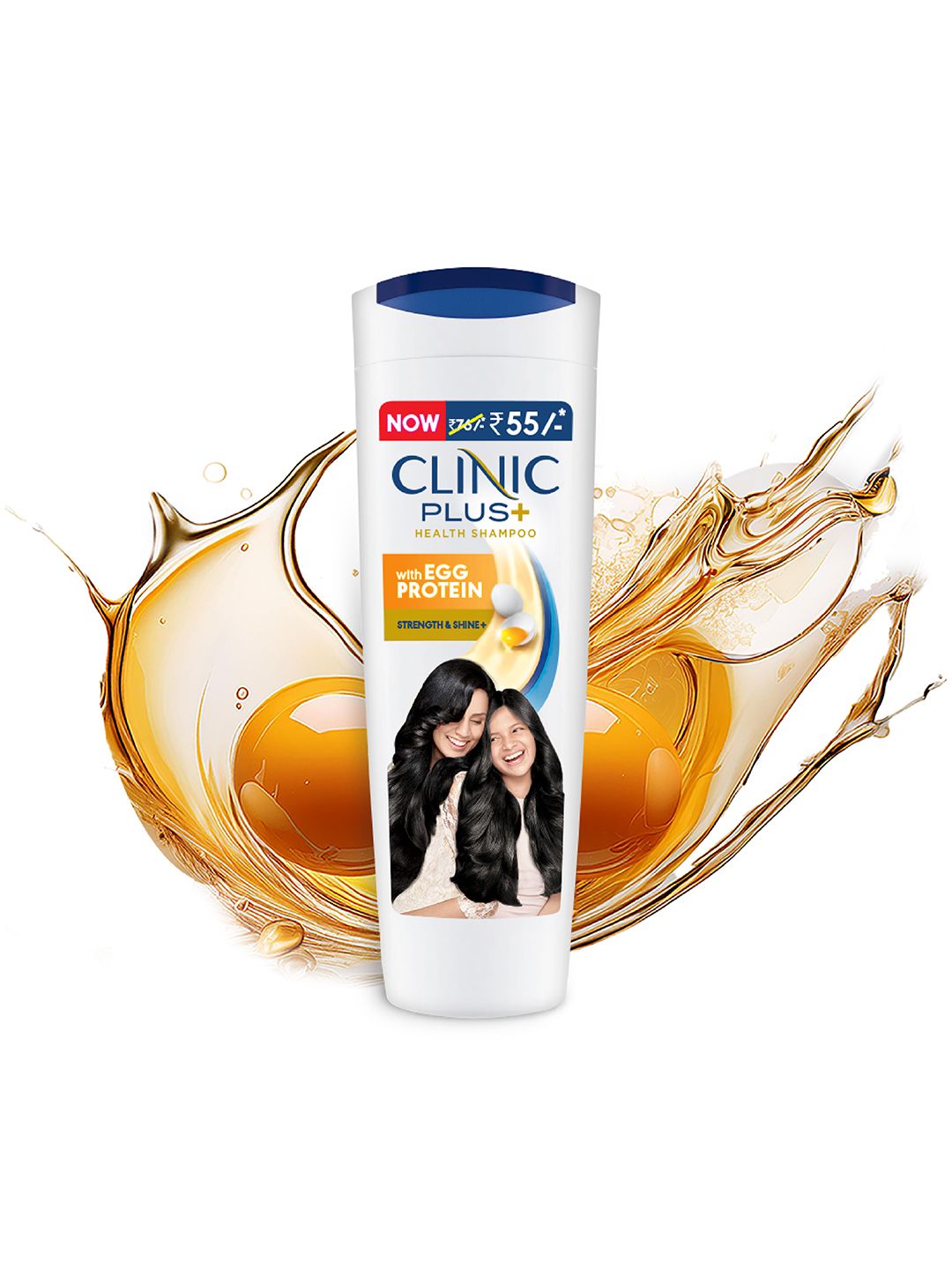 Clinic Plus Strength & Shine Shampoo with Egg Protein - 80 ml