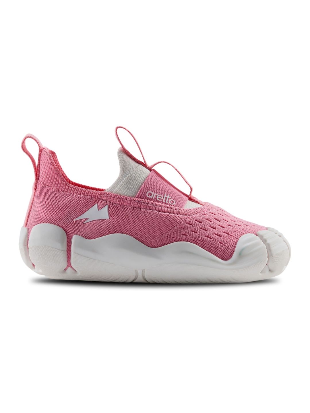 Aretto Pink Kids Shoes - Lightweight Slip-On Shoes for Girls