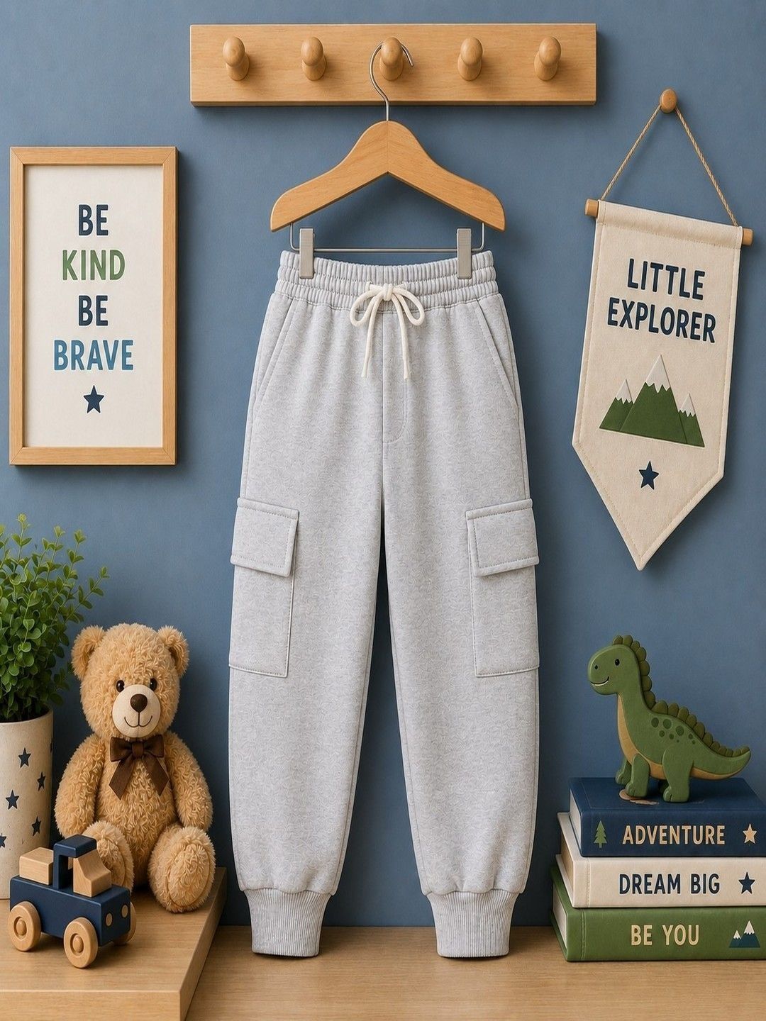 FAZZA Boys Regular Fit Joggers