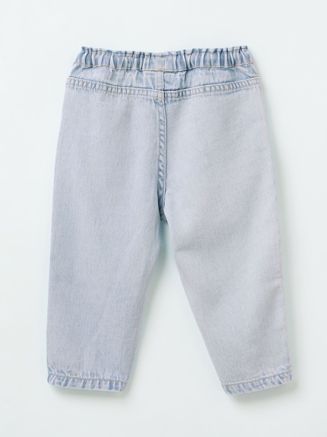 Girls Relaxed Fit Mid-Rise Embroidered Jeans 2