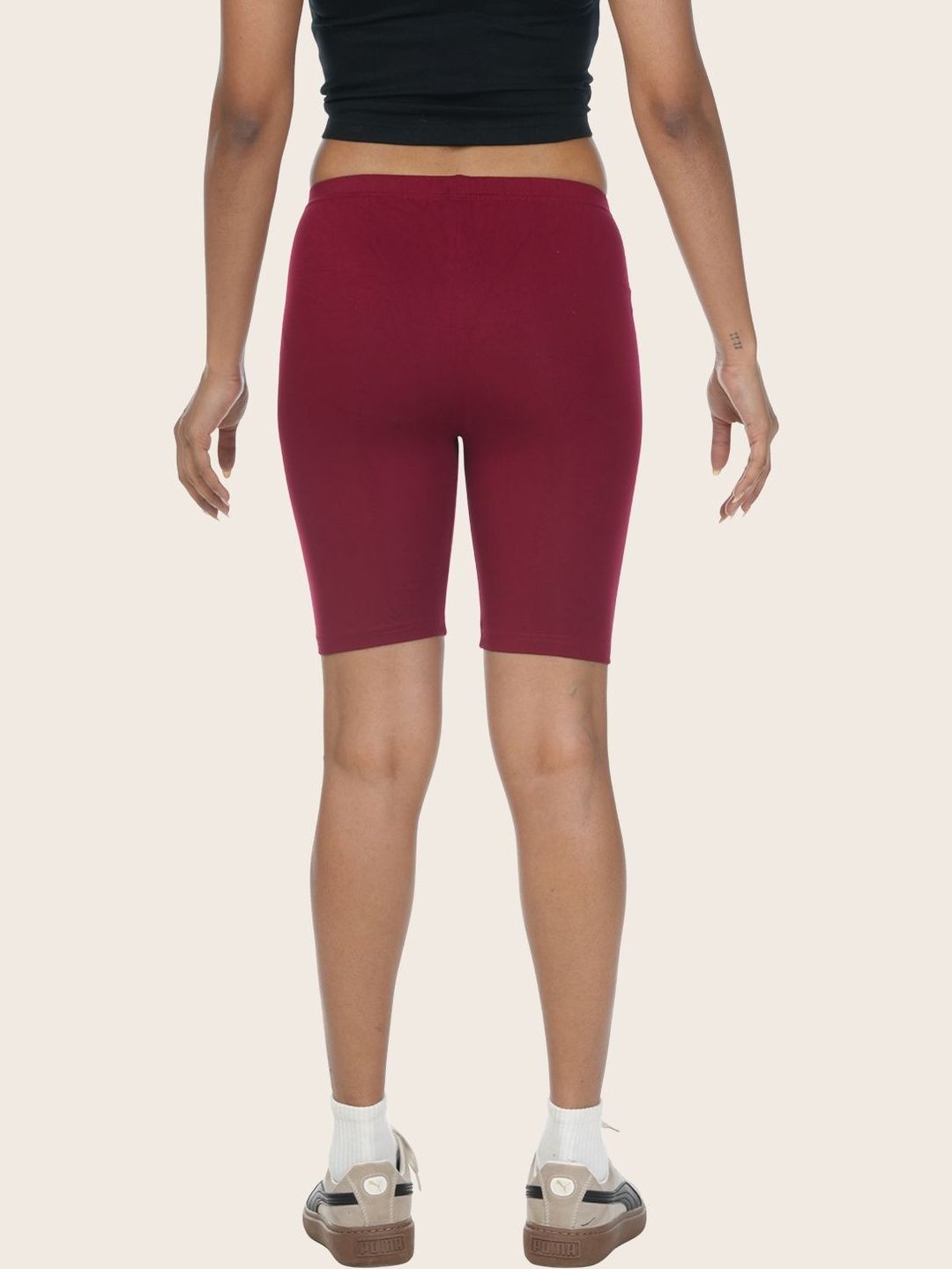 Women Skinny Fit Shorts 2