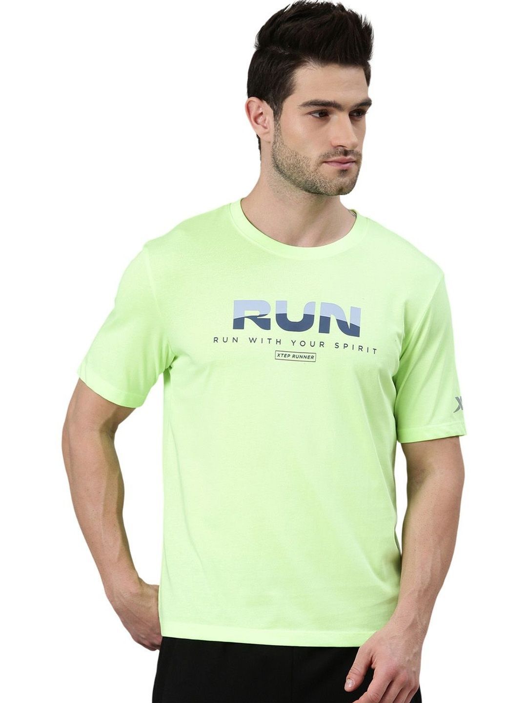 Xtep Men Running Short Sleeve T-shirt