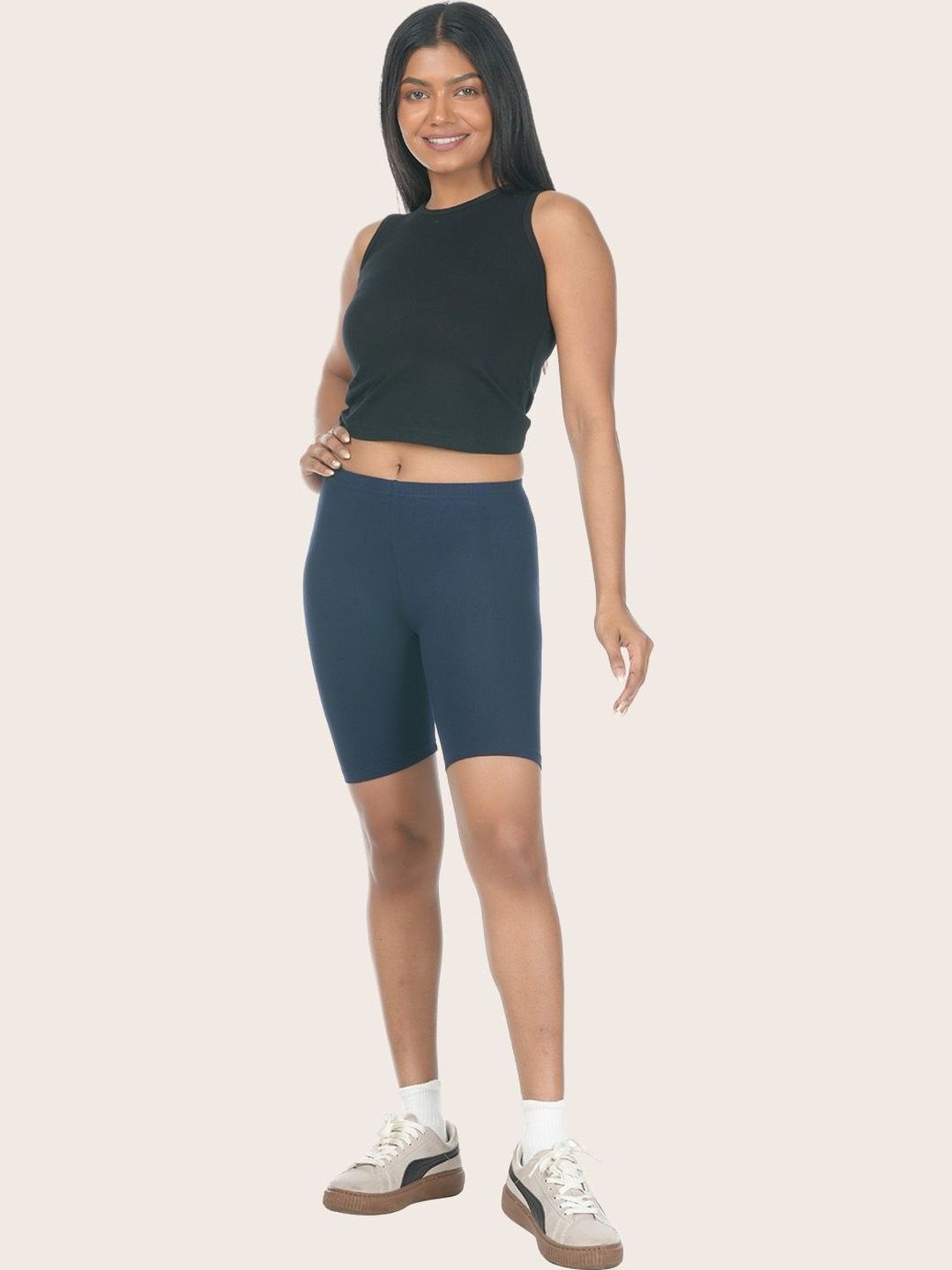 Women Skinny Fit Shorts 5