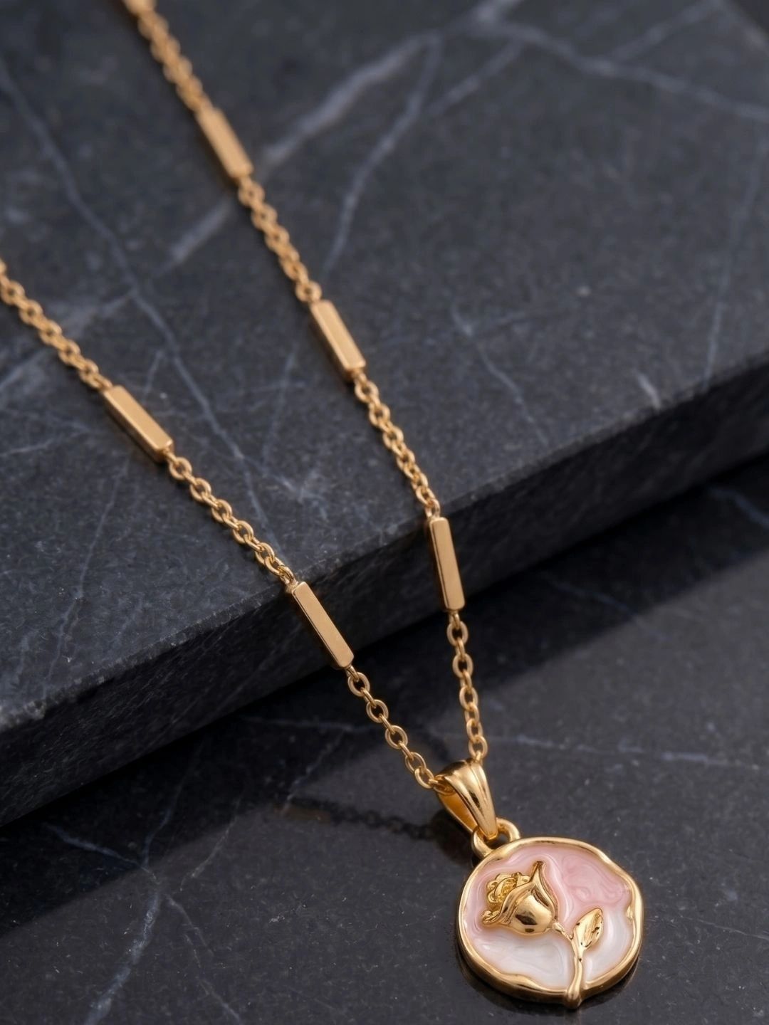 Brandsoon Brass Gold-Plated Necklace