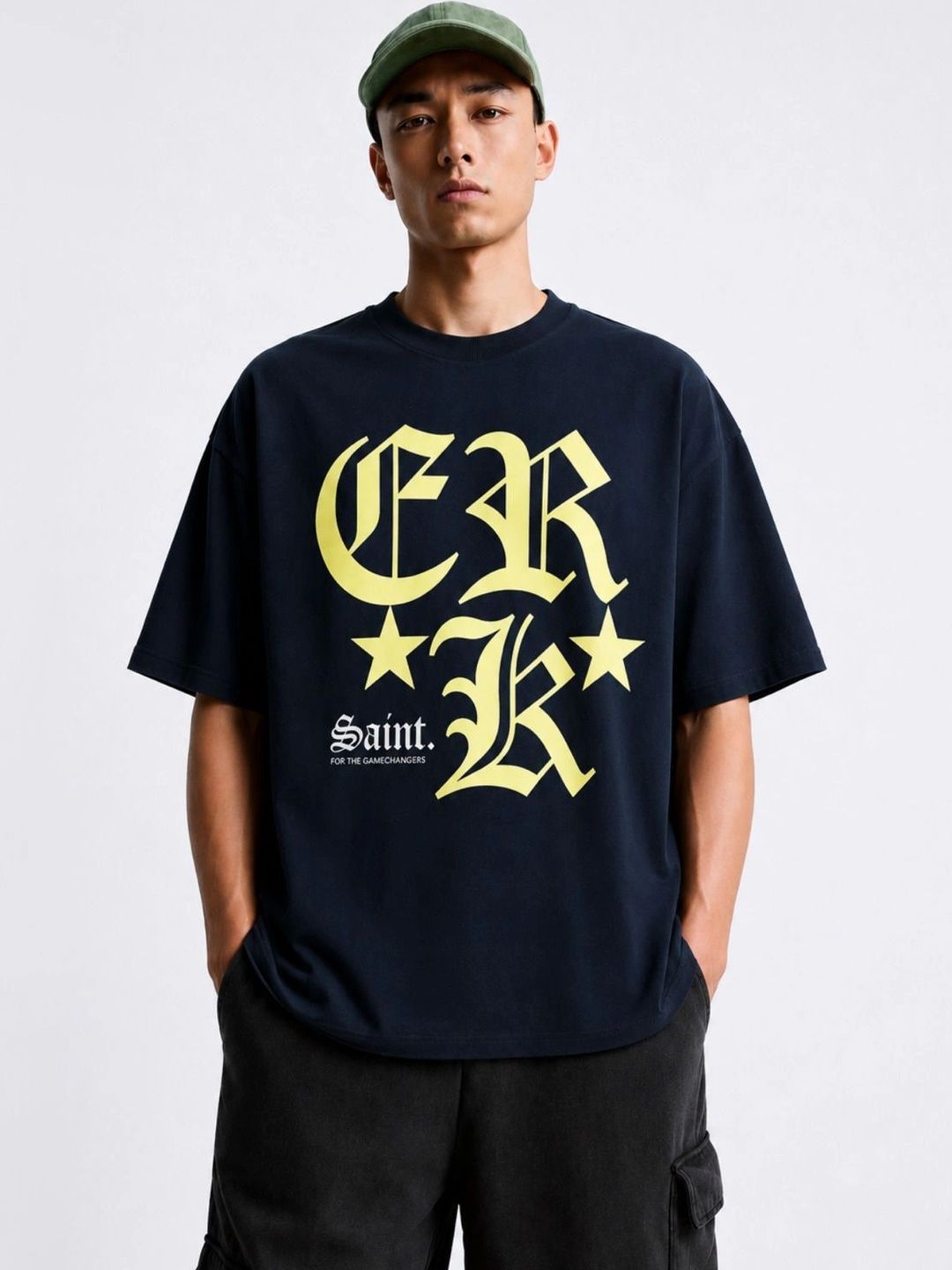 MIDHOURS Men Typography Printed T-shirt