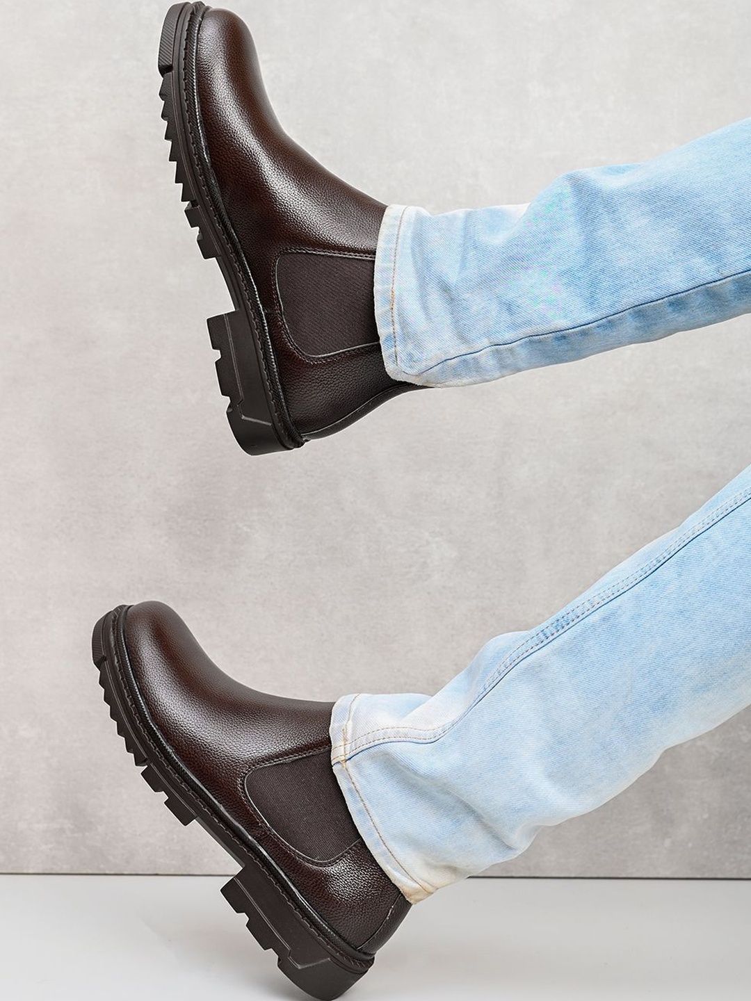 Buy Killer Men Round Toe Chelsea Boots -  - Footwear for Men