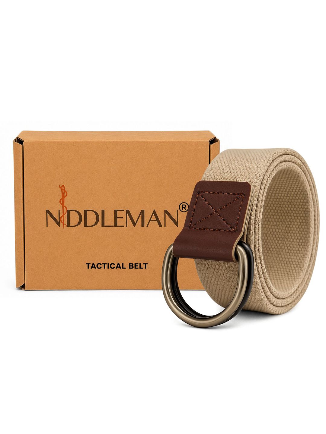 Niddleman Men Textured Belt