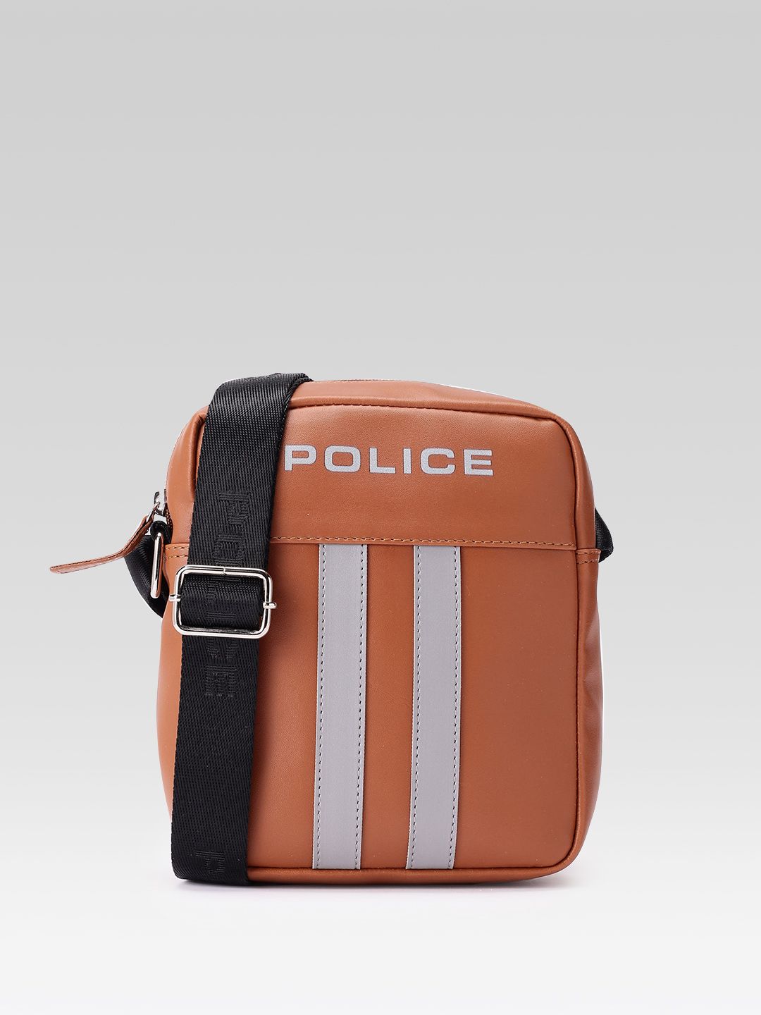 Police Unisex Crossbody Bag with Adjustable Strap