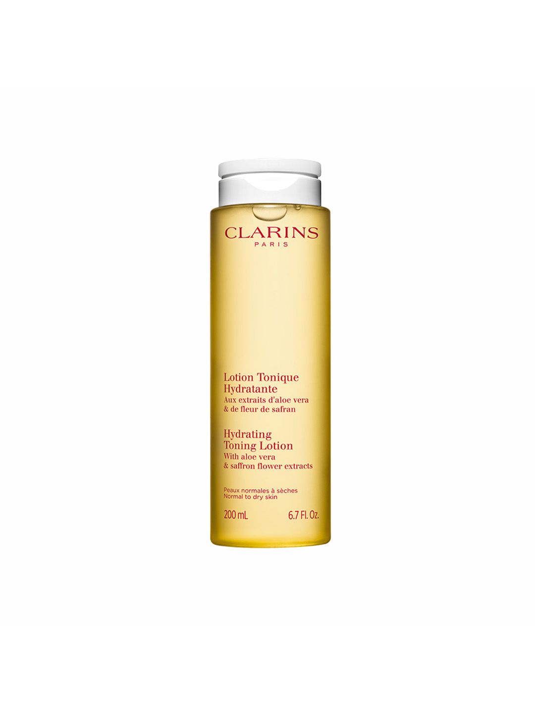 CLARINS Hydrating Toning Lotion with Aloe Vera & Saffron Flower Extracts - 200 ml