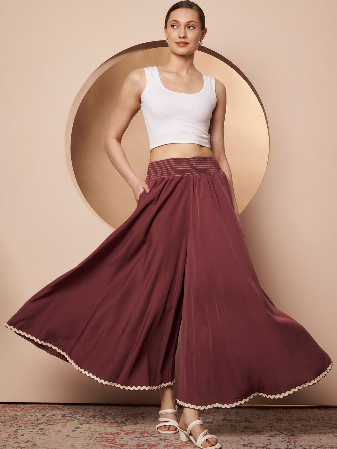 Women Flared Palazzos 7