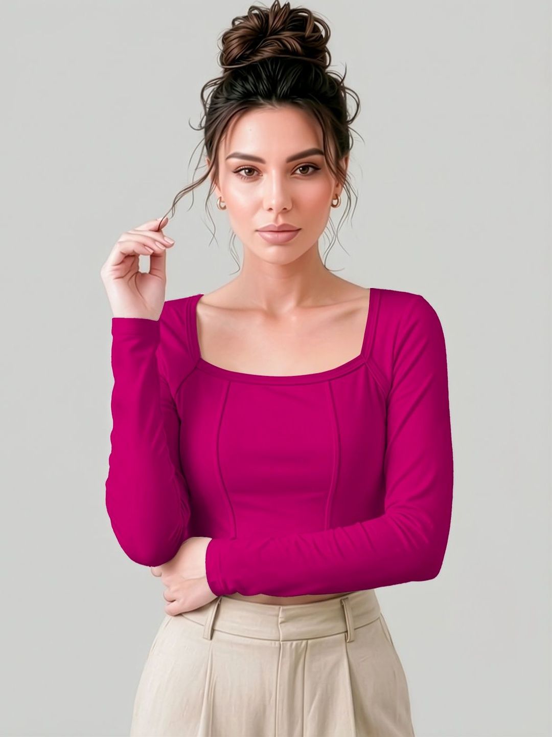 Navyankaa Crop Top
