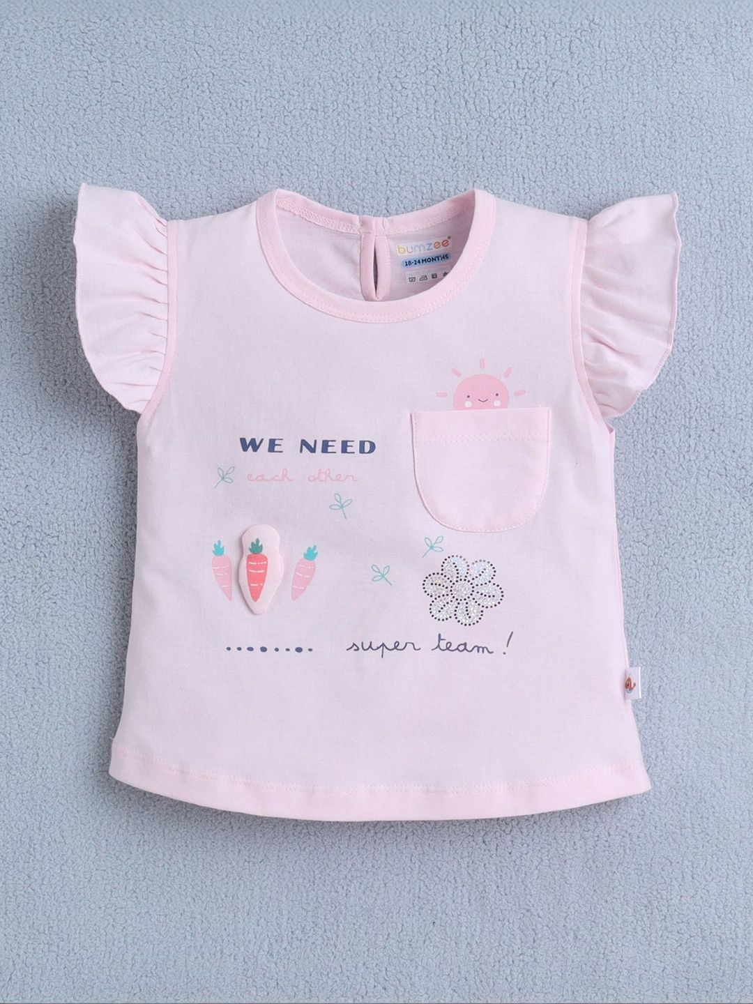 Girls Printed T-shirt with Skirt 2