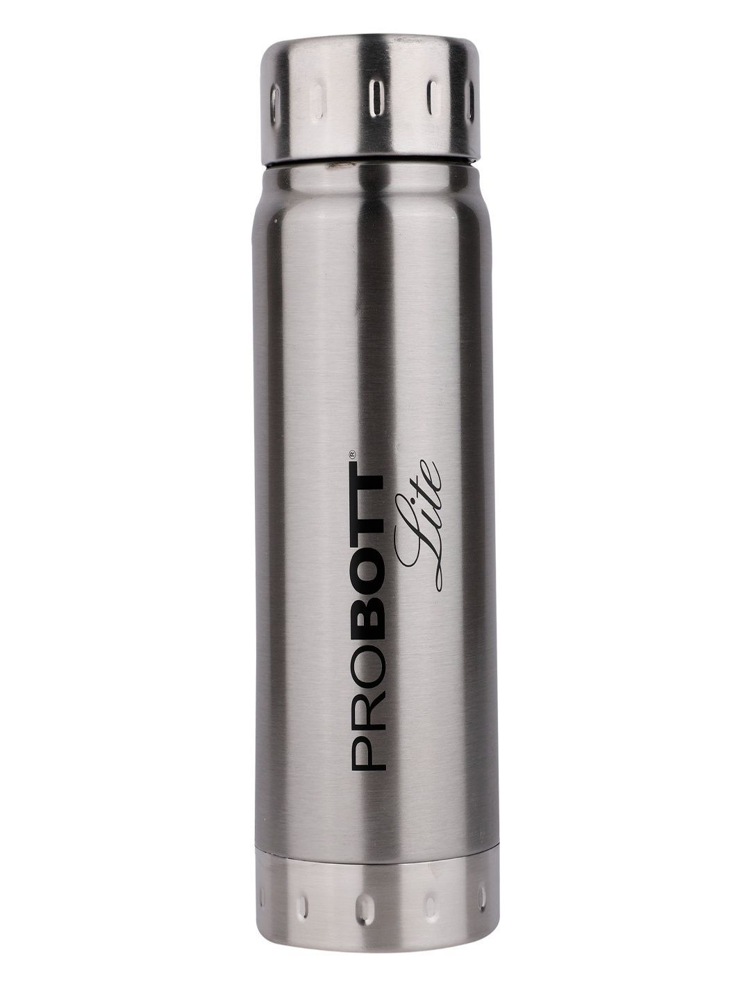 PROBOTT Silver-Toned Single Stainless Steel Water Bottle