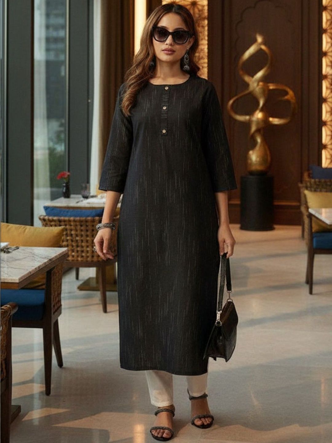 Milvia Women Printed Kurta
