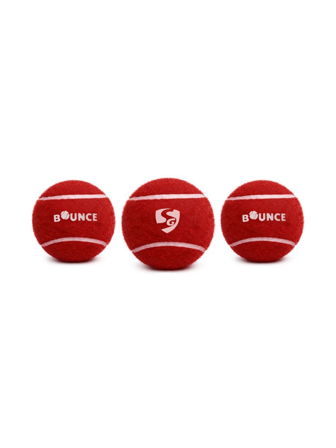 SG Set Of 3 Textured Durable Cricket Balls