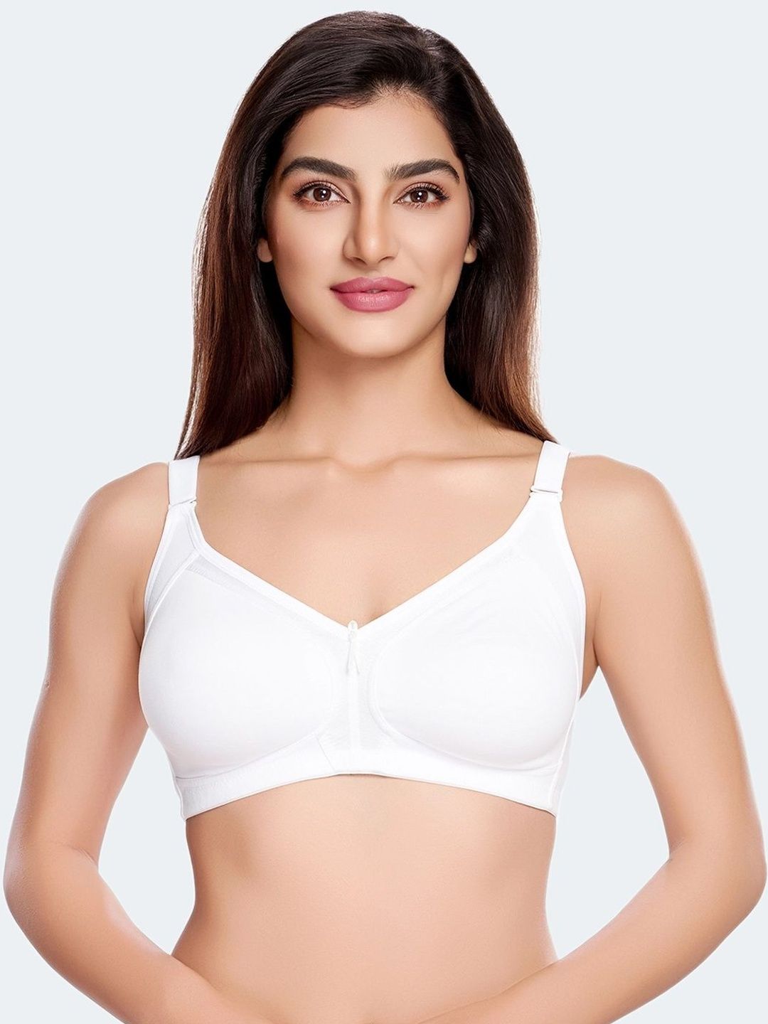 Juliet Non Padded Non Wired Cotton Minimiser Bra