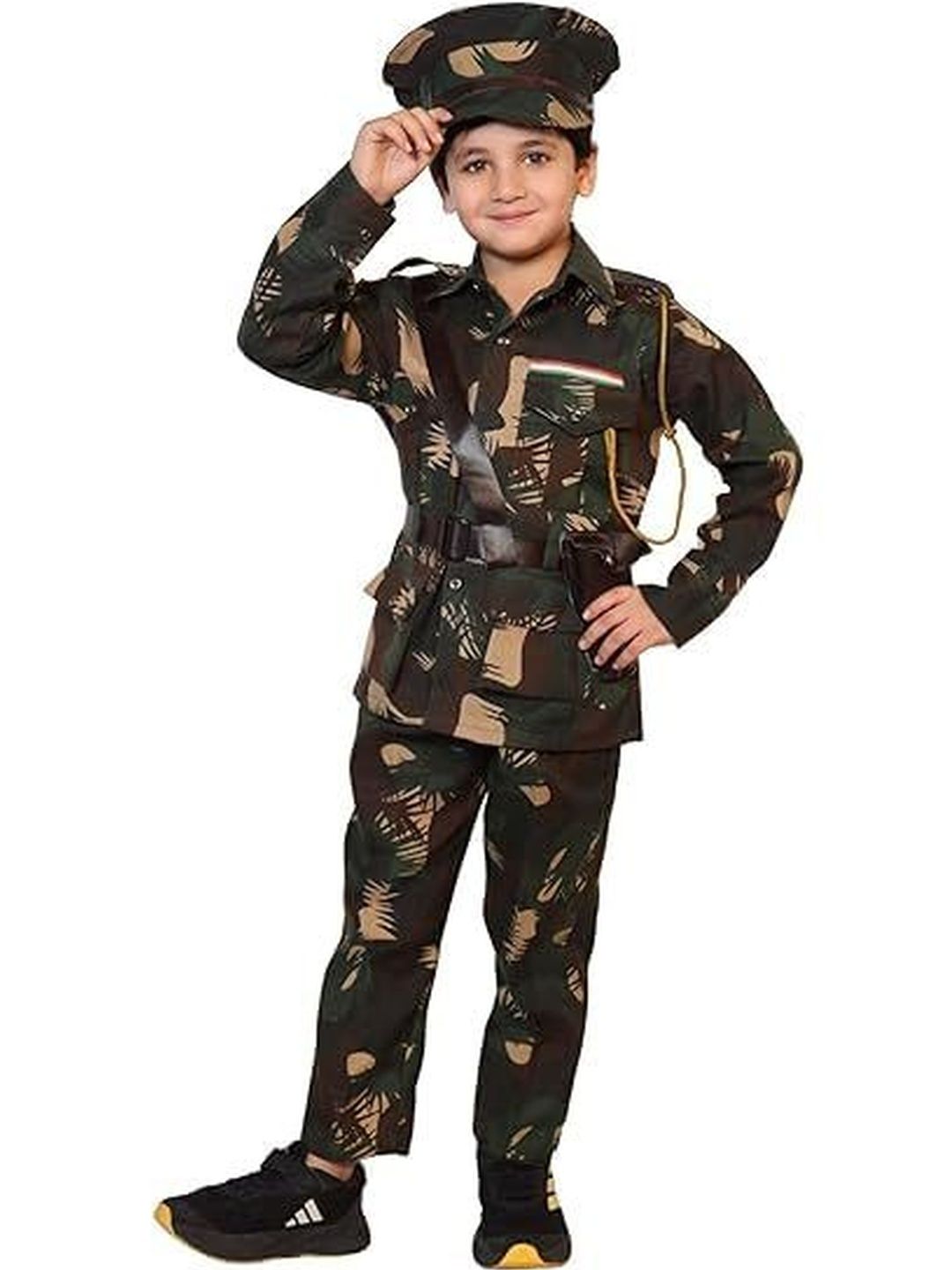 Unisex Indian Army Military Uniform Costume Set 5