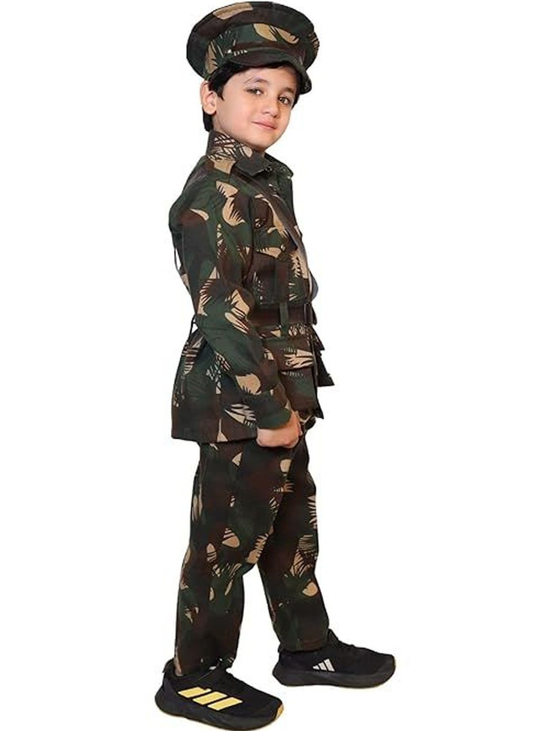 Unisex Indian Army Military Uniform Costume Set 4
