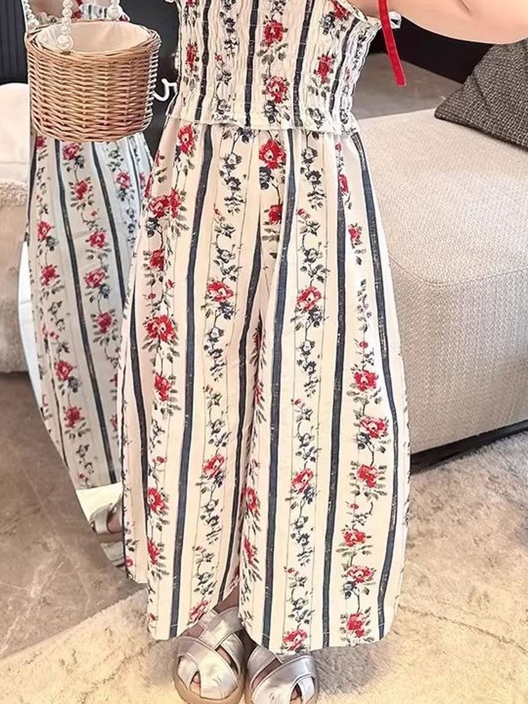 Girls Printed Basic Jumpsuit 7