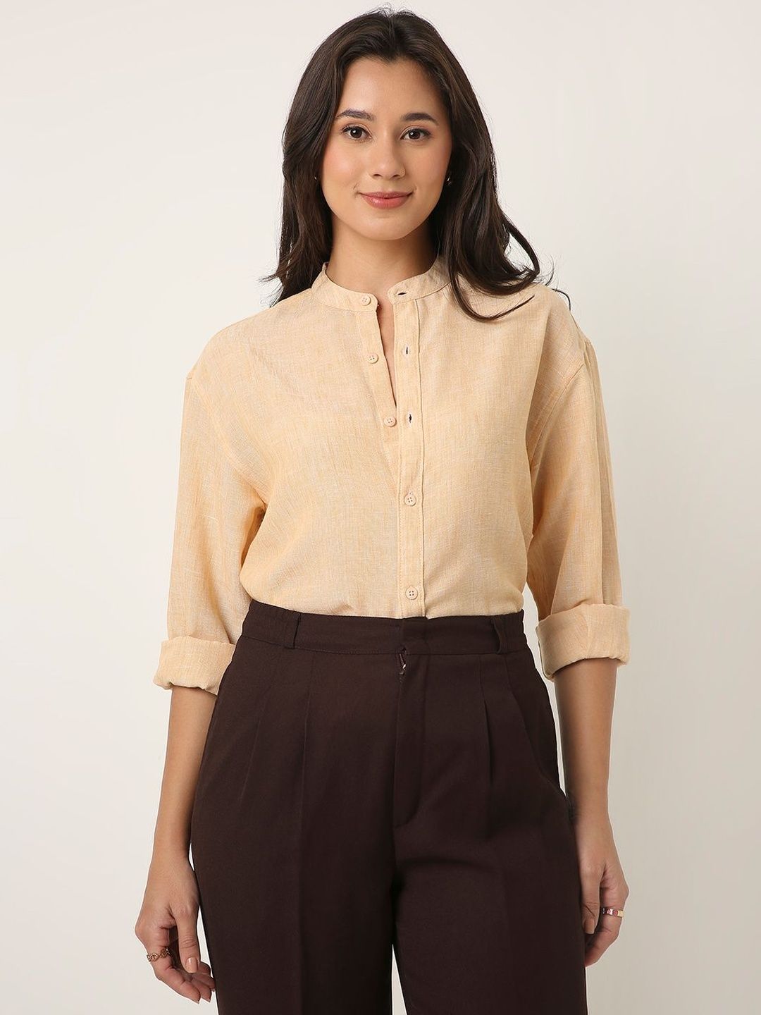 Blnk Women Relaxed Casual Shirt