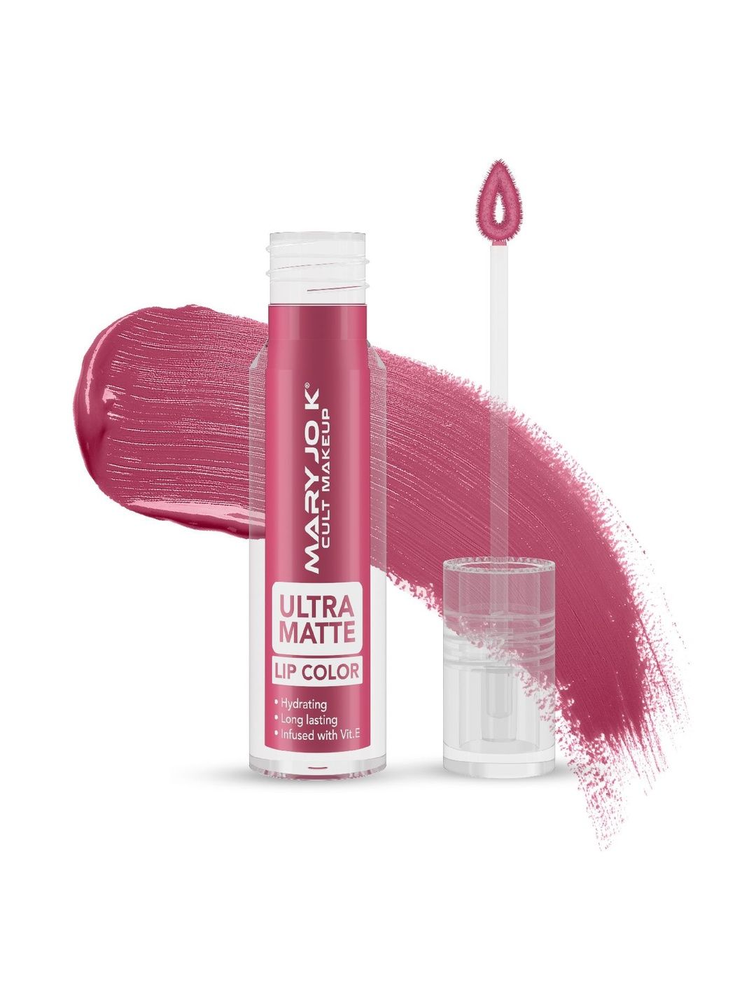 Mary Jo K Long Lasting Ultra Matte Liquid Lipstick - 5 ml - Drama Queen - 07