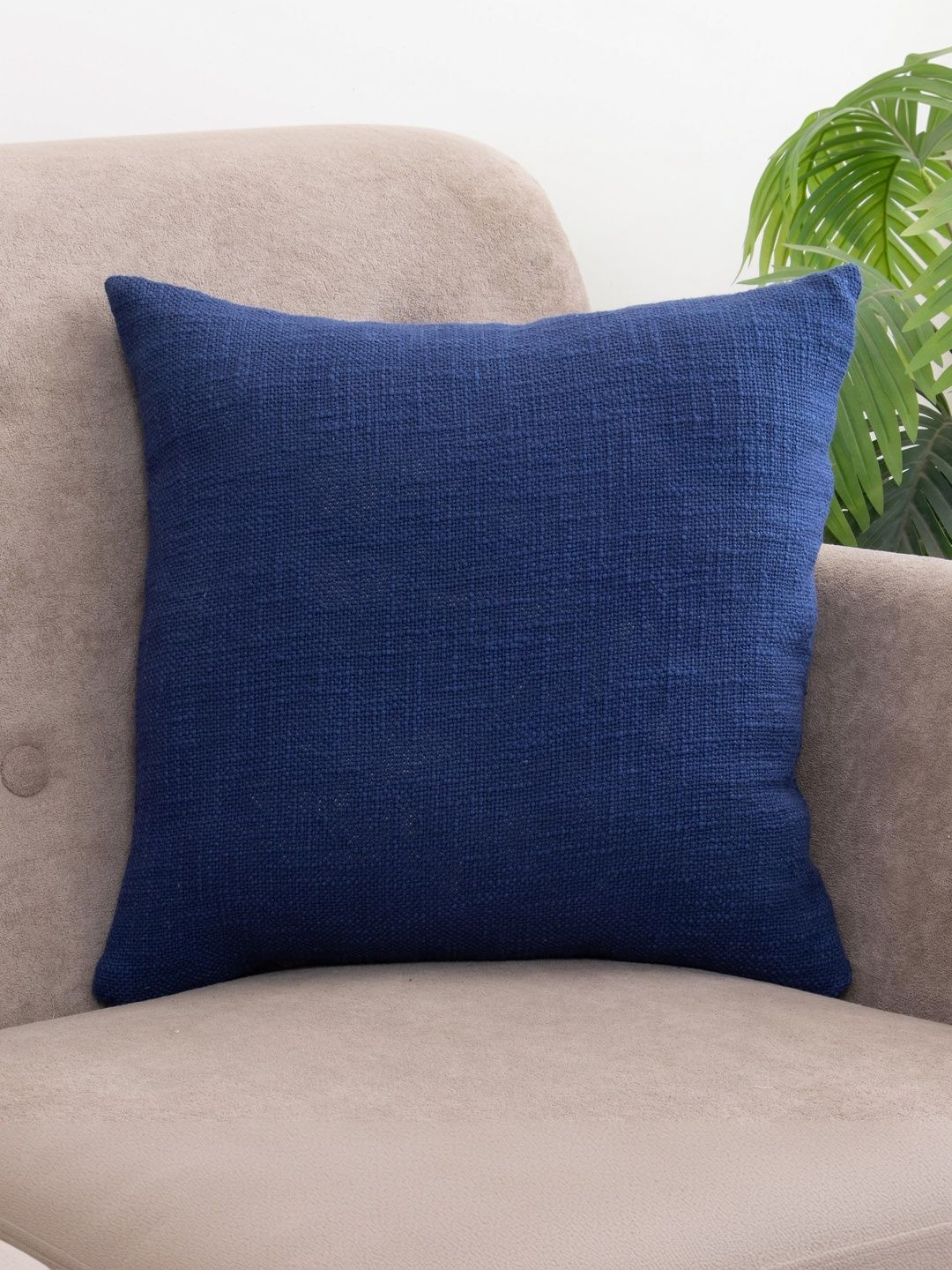 DMAASA Navy Blue Square Cushion Covers