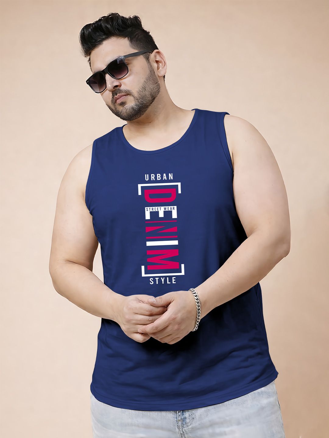 Triptee Printed Cotton Tank