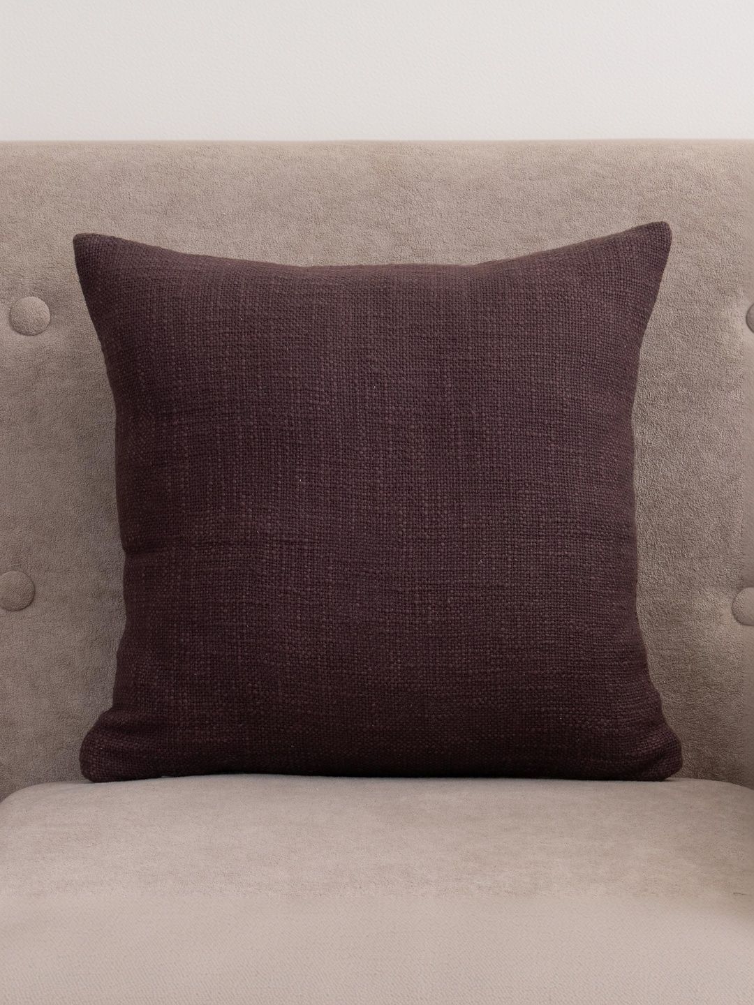 DMAASA Brown Square Cushion Covers