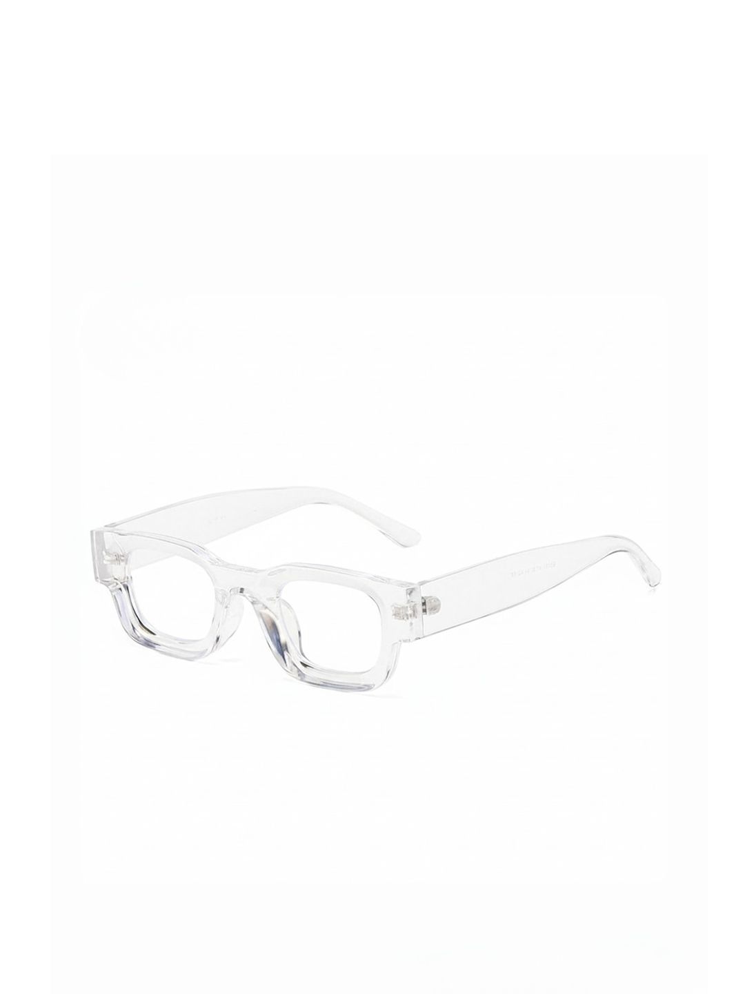 goglassic Men Square Sunglasses with UV Protected Lens Vintage V1-Clear-Cler