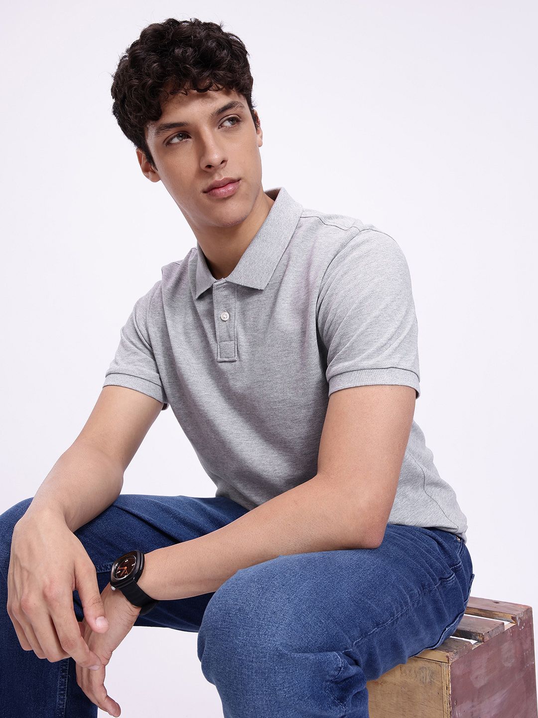 Kook N Keech Polo Collar Pure Cotton T-shirt
