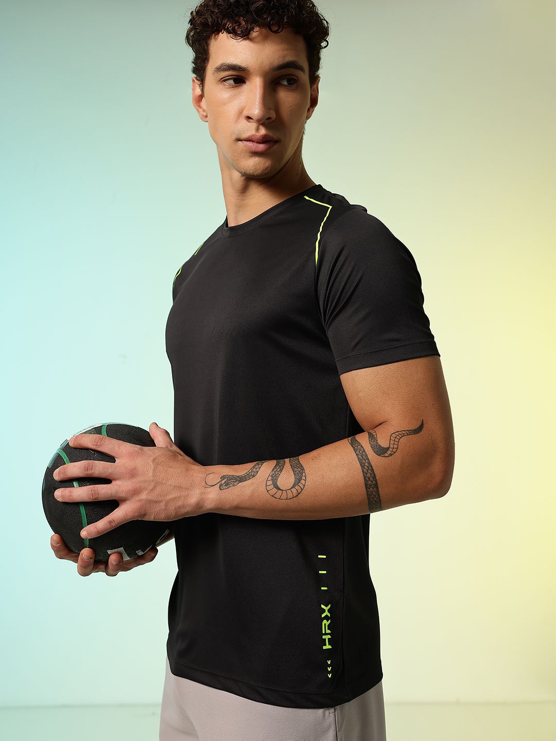 HRX by Hrithik Roshan Rapid-Dry Training T-shirt