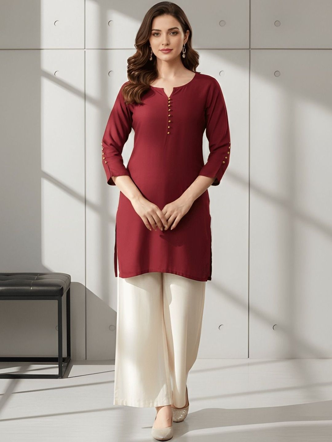 VASTRYN Pure Silk Kurti