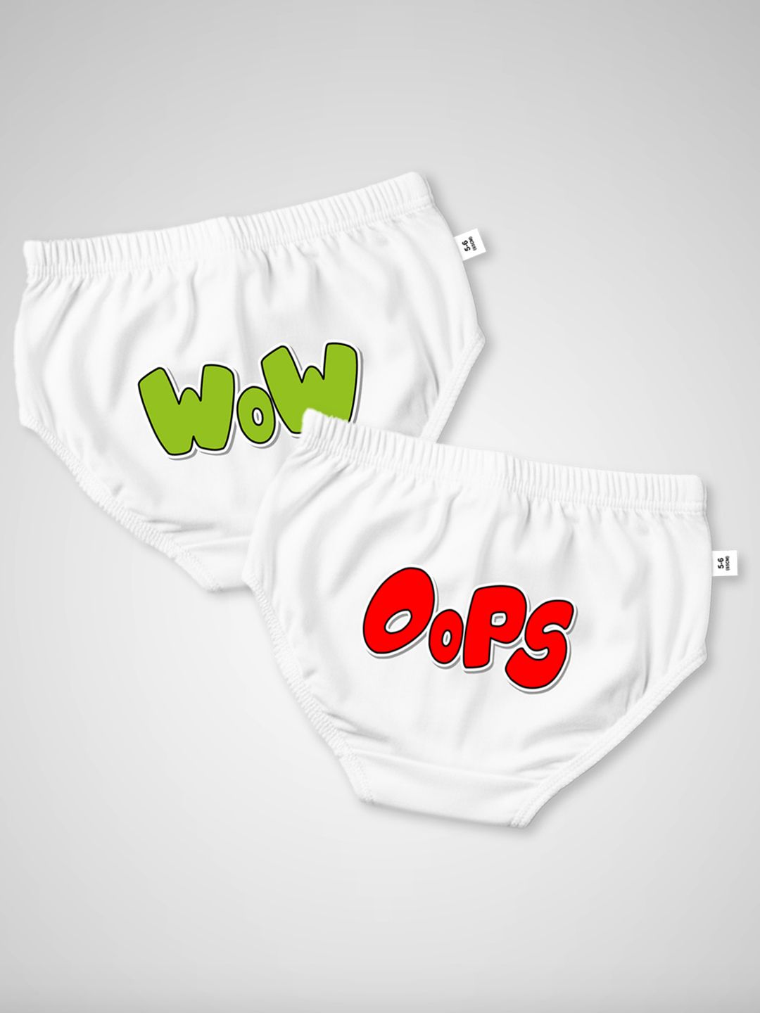 DOODLEBERRY Boys Pack of 2 Printed Anti Microbial Cotton Core