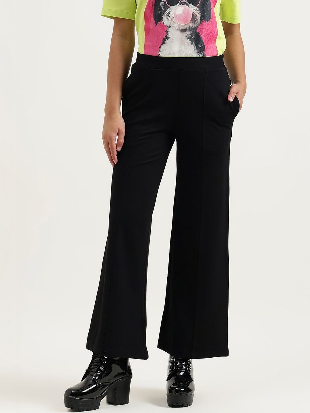 United Colors of Benetton Solid Trousers