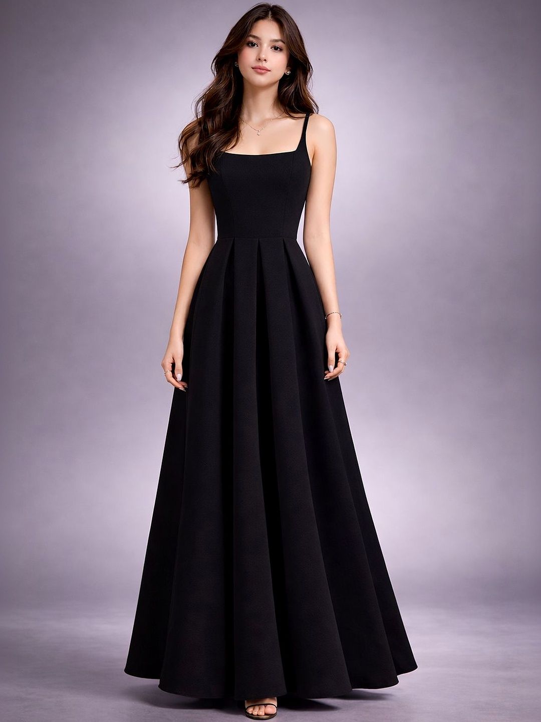 Moda Rapido Sleeveless Fit And Flare Maxi Dress