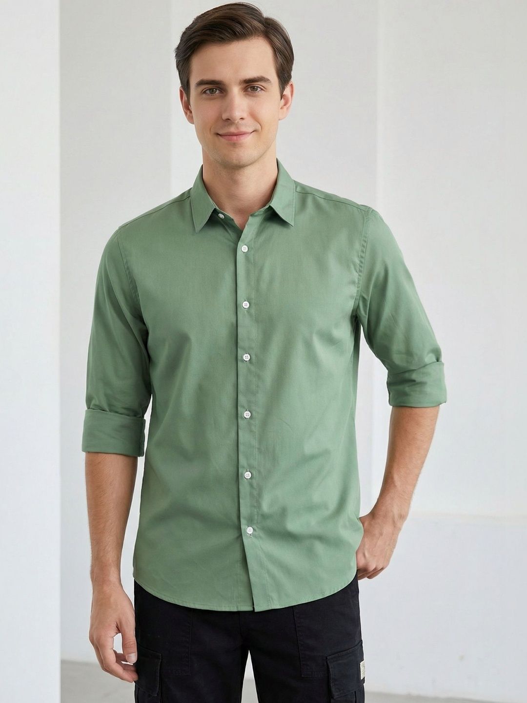 Mast & Harbour Men Classic Casual Shirt
