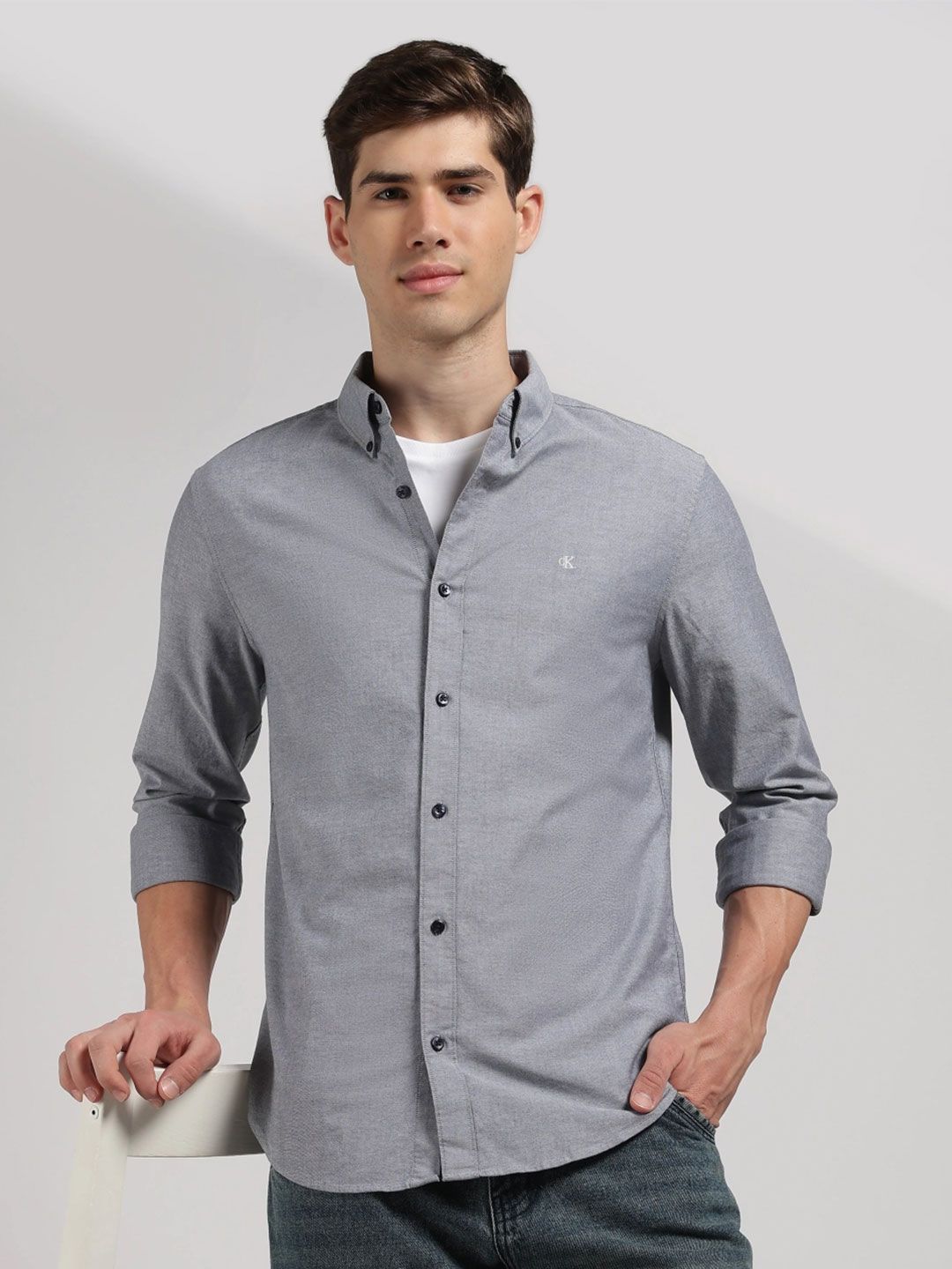 Calvin Klein Jeans Men Casual Shirt