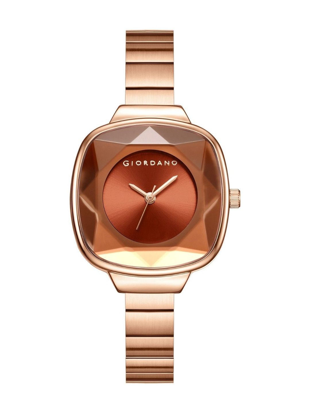 GIORDANO Women Dial & Stainless Steel Straps Analogue Watch GZ-60131-33