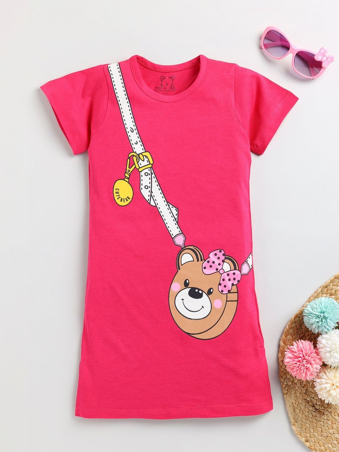 Girls Printed Nightdress 2