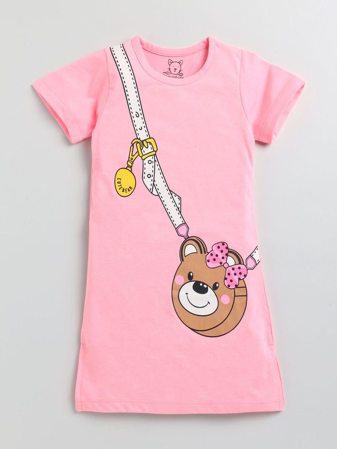 Girls Printed Nightdress 5