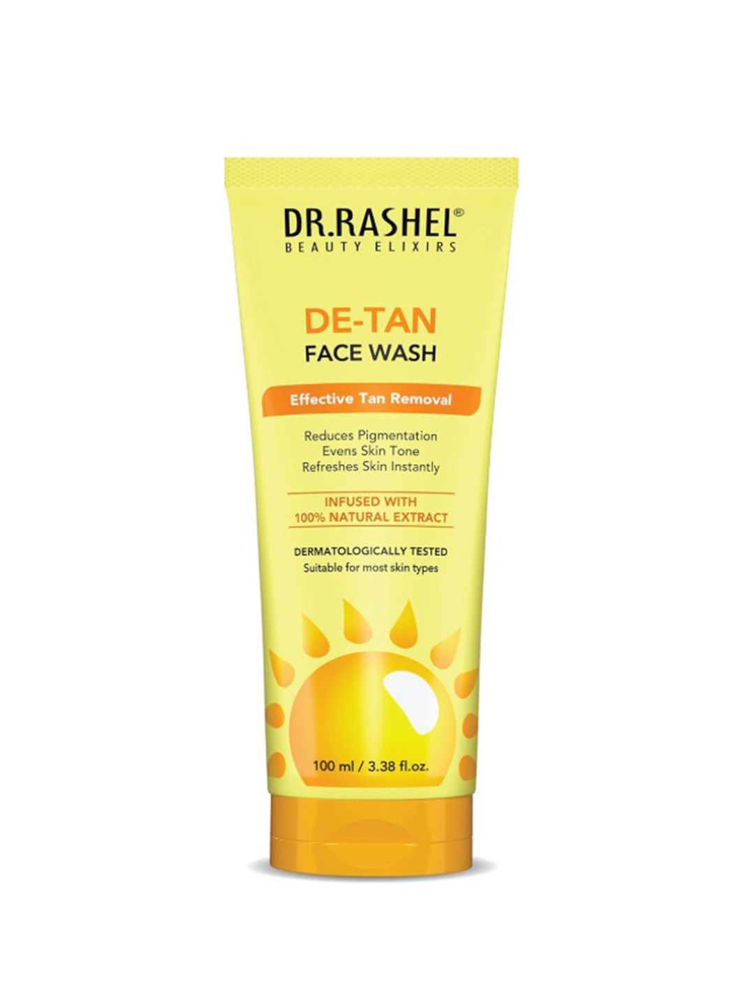 DR.RASHEL De-Tan 100ml Facial Cleanser for Removing Dirt & Excess Oil