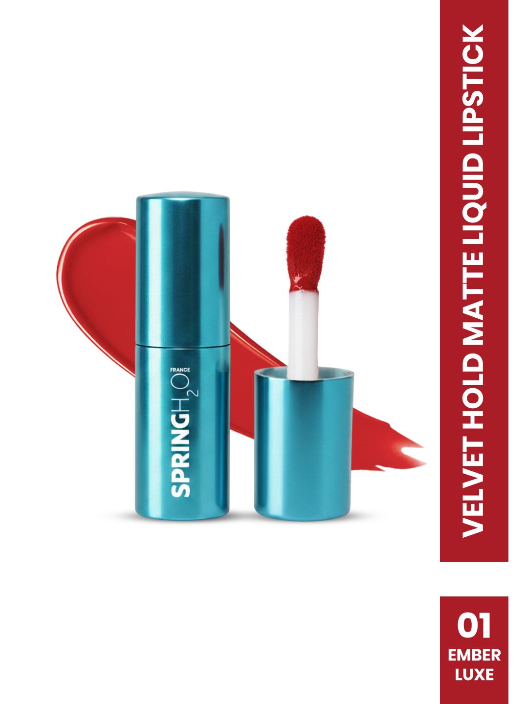 Spring H2O Velvet Hold Liquid Lipstick With Shea Butter - 5 ml - Ember Luxe 01