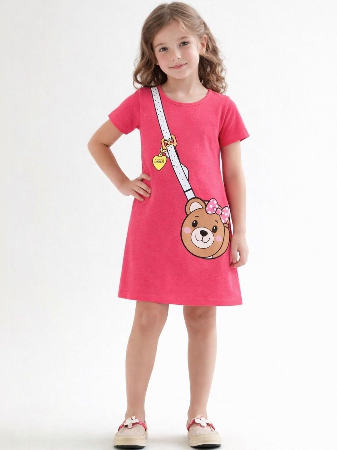 Girls Printed Nightdress